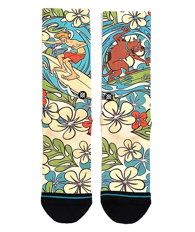 Stance x Scooby Doo Surfs Up Shaggy Crew Socks