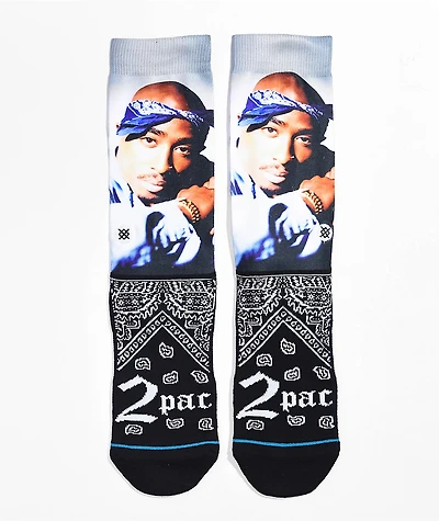Stance x Tupac Makaveli Crew Socks