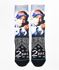 Stance x Tupac Makaveli Crew Socks