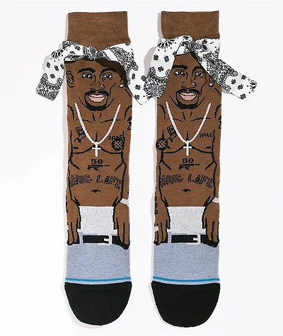 Stance x Tupac Resurrected Crew Socks