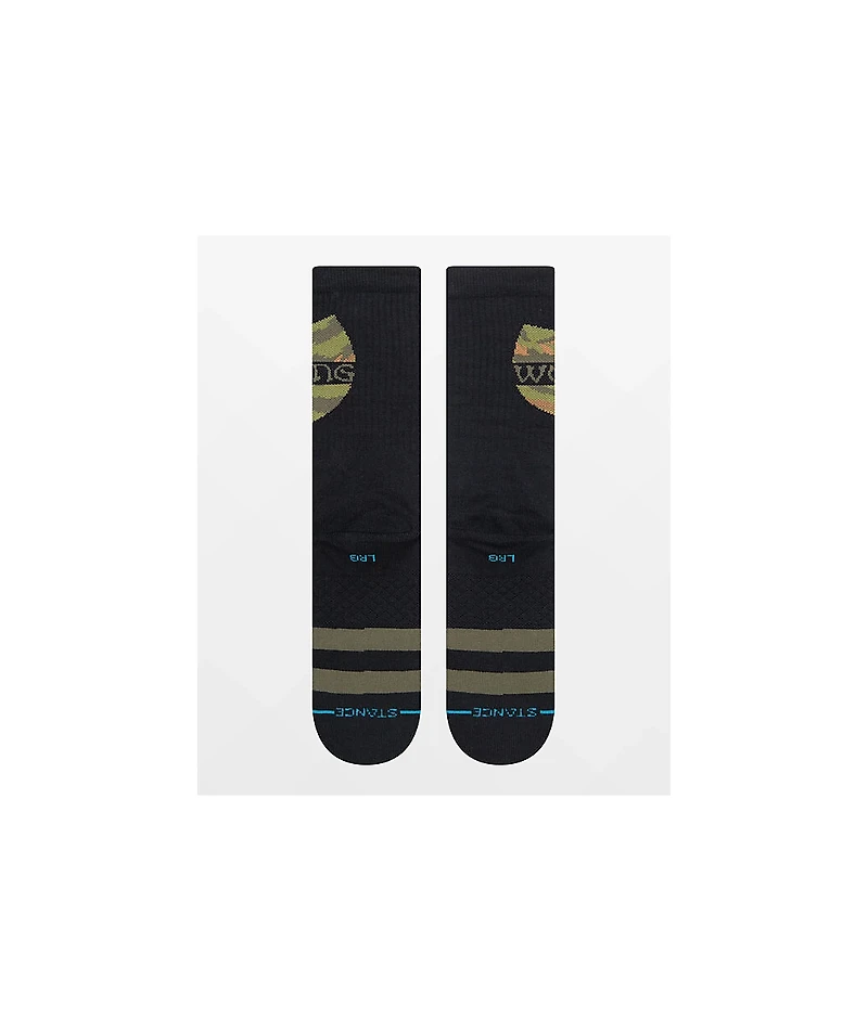 Stance x Wu-Tang Clan In Da Front Black Crew Socks