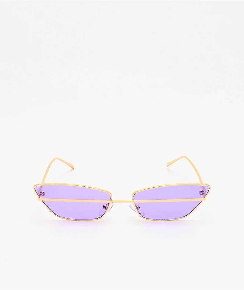 Stand By Me Lavender & Gold Sunglasses