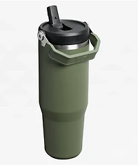Stanley IceFlow Flip Straw Dried Pine Tumbler 30oz