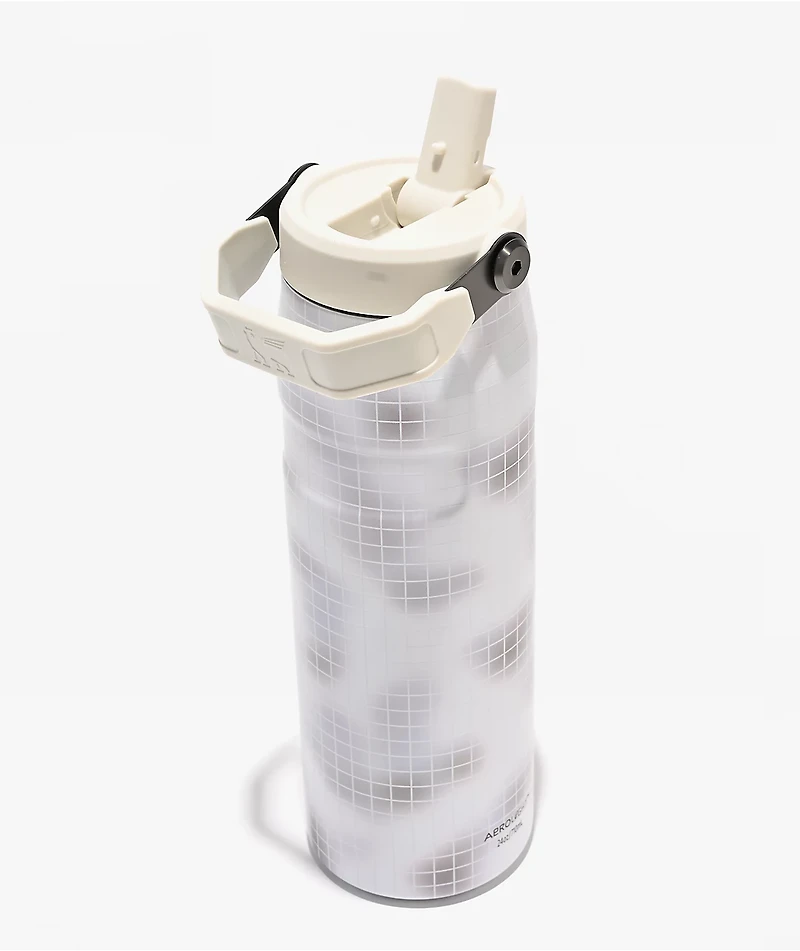 Stanley The IceFlow Flip Straw Grey Water Bottle 24 oz