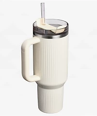 Stanley The Quencher® H2.0 Cream Gloss Fluted Tumbler 40 oz
