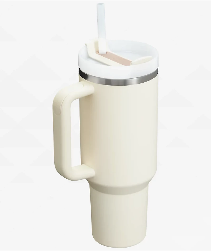 Stanley The Quencher H2.0 FlowState Cream 2.0 Tumbler 40 oz