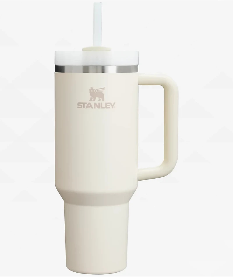 Stanley The Quencher H2.0 FlowState Cream 2.0 Tumbler 40 oz