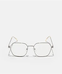 Staple Silver & Clear Glasses