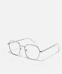 Staple Silver & Clear Glasses