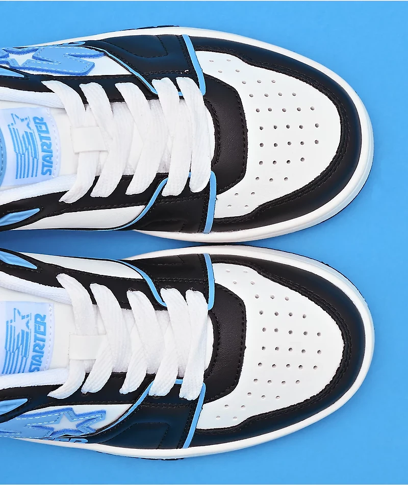 Starter Fast Break Black, White & Blue Shoes