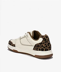 Starter Fast Break Leopard Print, Brown & Cream Shoes