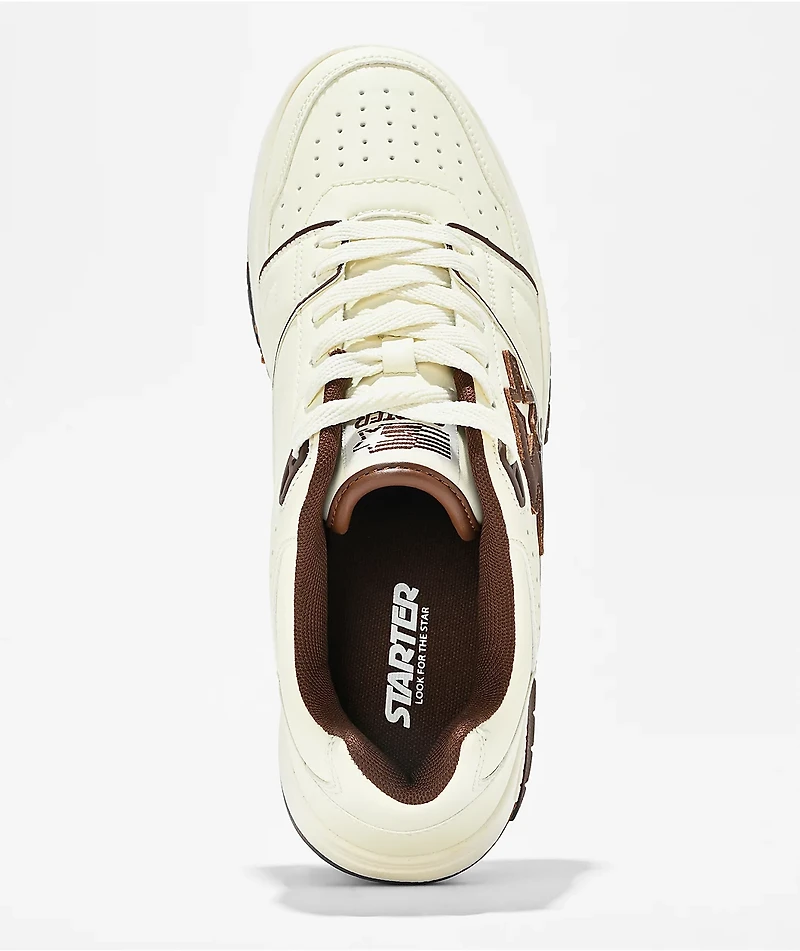 Starter Fast Break White & Cappuccino Shoes