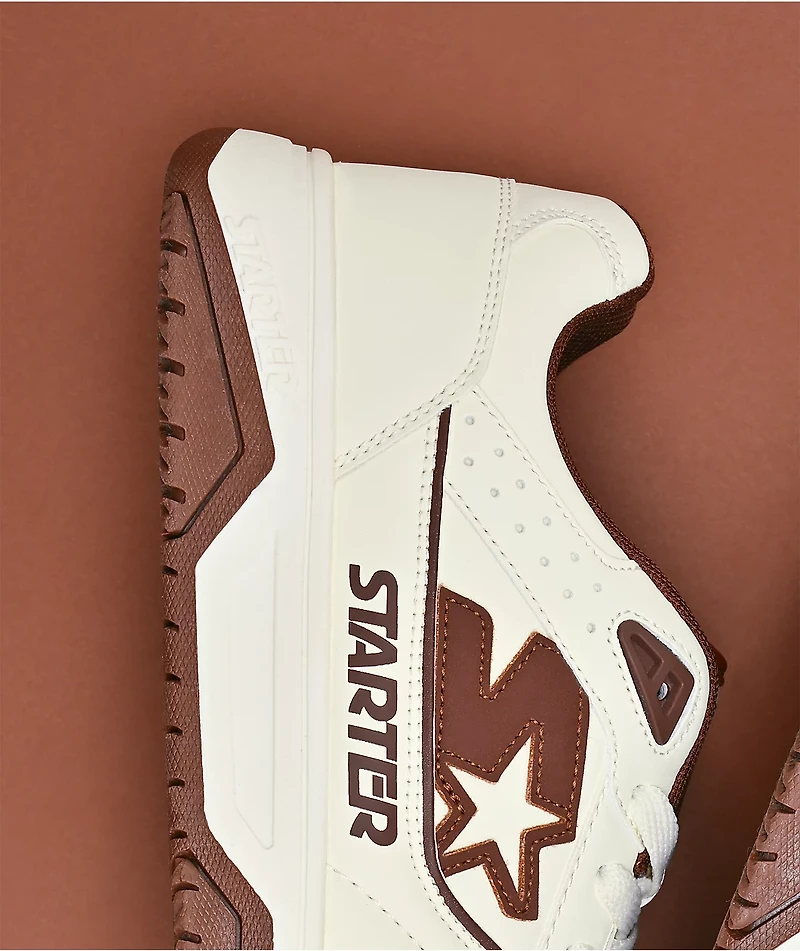 Starter Fast Break White & Cappuccino Shoes