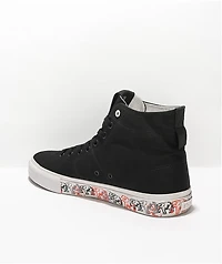 State Bushwick Black & White Elephant Skate Shoes