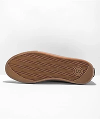 State Bushwick Black Leaf Camo Suede Skate Shoes