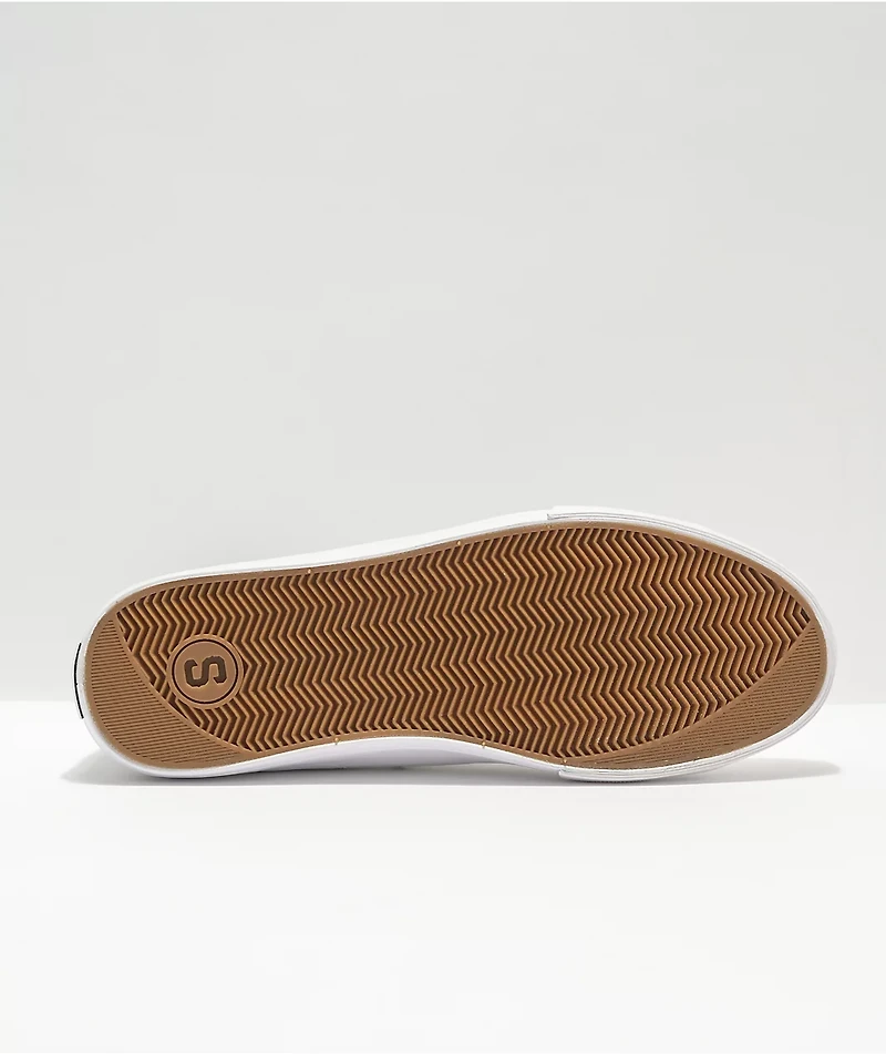 State Bushwick White Skate Shoes