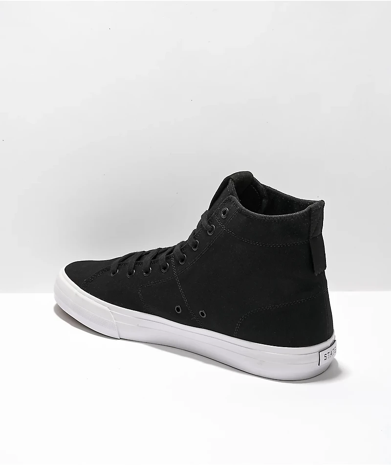 State Footwear Bushwick Black, White & Rose Skate Shoes