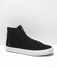 State Footwear Bushwick Black, White & Rose Skate Shoes