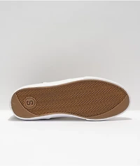 State Harlem White & Cream Skate Shoes