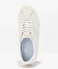 State Leland White & Antique Suede Skate Shoes