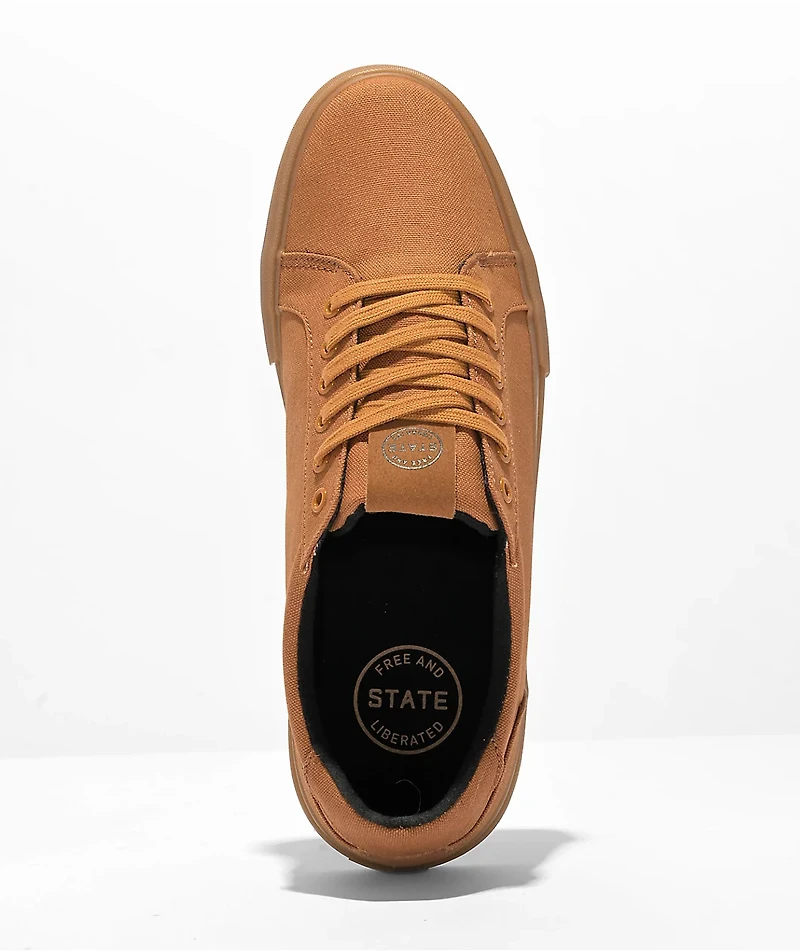 State Providence Tobacco & Gum Skate Shoes