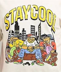 Staycoolnyc Big Dog Cream T-Shirt