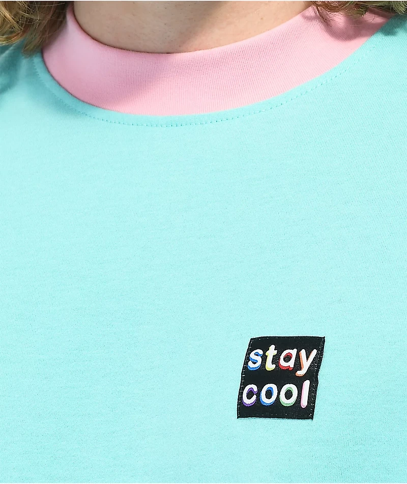Staycoolnyc Classic Knit Seafoam T-Shirt