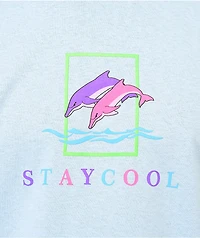 Staycoolnyc Dolphins Blue T-Shirt