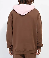 Staycoolnyc Sparkle Brown Hoodie