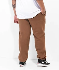 Staycoolnyc Sparkle Brown Sweatpants