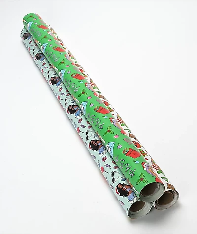 Stickie Bandits Anime 3 Pack Wrapping Paper