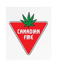 Stickie Bandits Canadian Fire Sticker