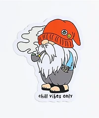 Stickie Bandits Chill Vibes Gnome Sticker