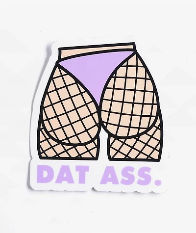 Stickie Bandits Dat Ass Lavender Sticker
