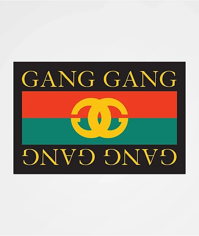 Stickie Bandits Gang Gang Logo Sticker