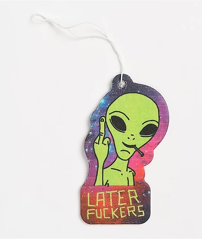 Stickie Bandits Leafy Leaf Alien Air Freshener