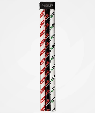 Stickie Bandits Lit 3 Pack Wrapping Paper
