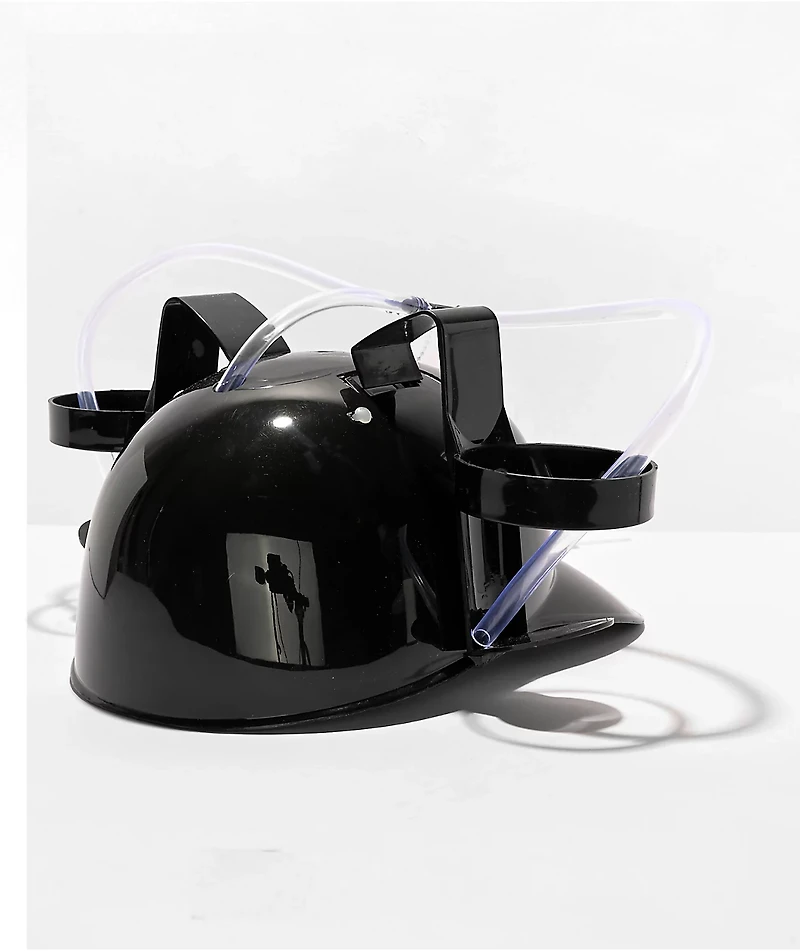 Stickie Bandits Middle Finger Black Drink Helmet