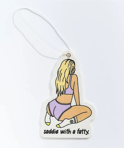 Stickie Bandits Saddie With A Fatty Air Freshener