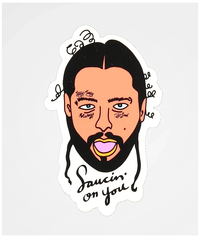 Stickie Bandits Saucin On You Sticker