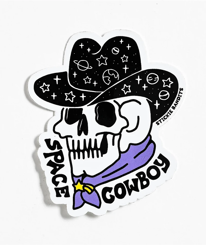 Stickie Bandits Space Cowboy Sticker