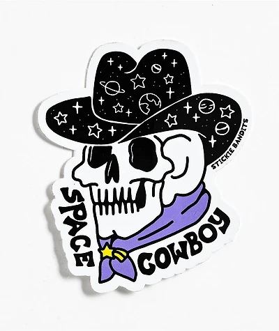 Stickie Bandits Space Cowboy Sticker