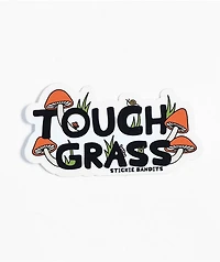 Stickie Bandits Touch Grass Sticker