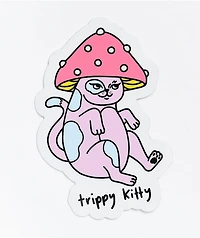 Stickie Bandits Trippy Kitty Sticker