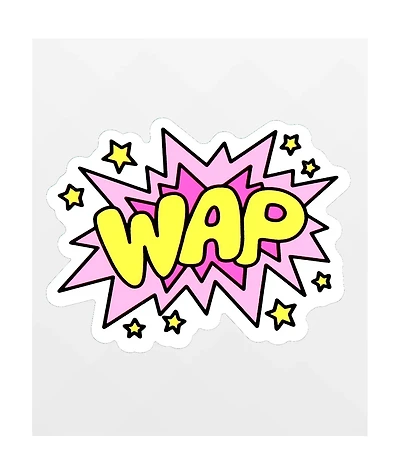 Stickie Bandits WAP Comic Sticker