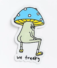 Stickie Bandits We Freaky Sticker
