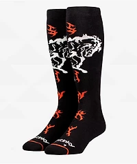 Stinky Socks Mustang Black Snowboard Socks