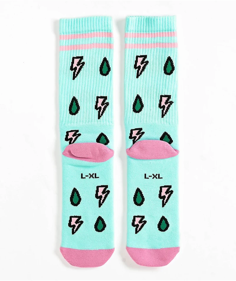 Stinky Socks Nolita Blue Crew