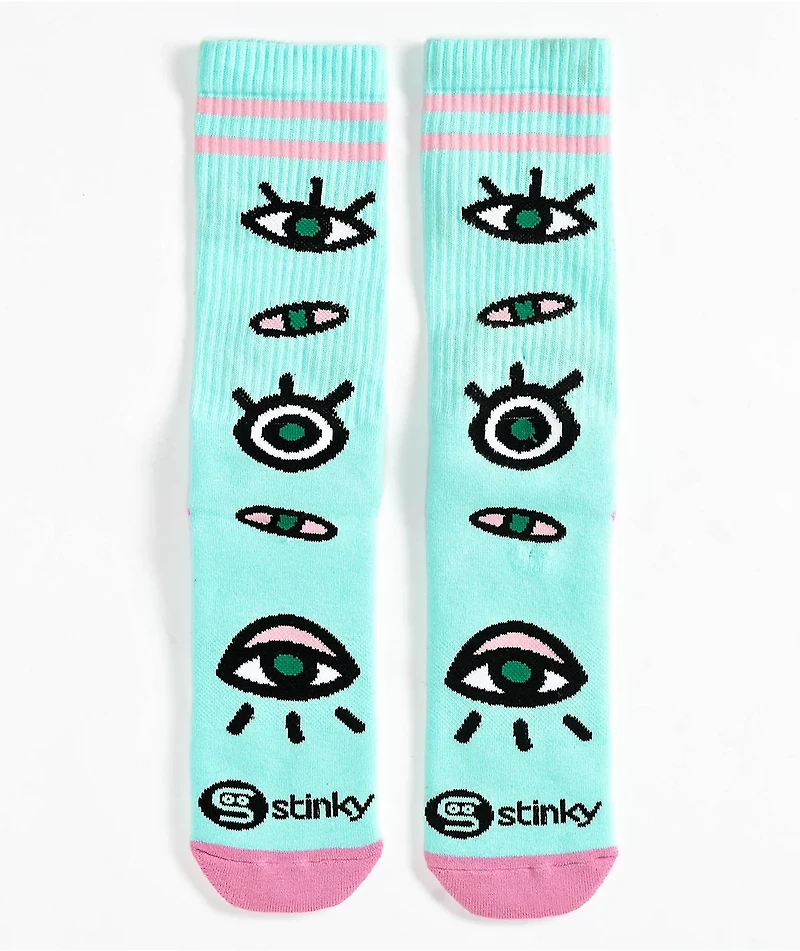 Stinky Socks Nolita Blue Crew