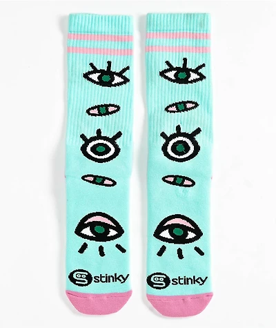 Stinky Socks Nolita Blue Crew